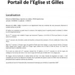 Portail de l Eglise st Gilles