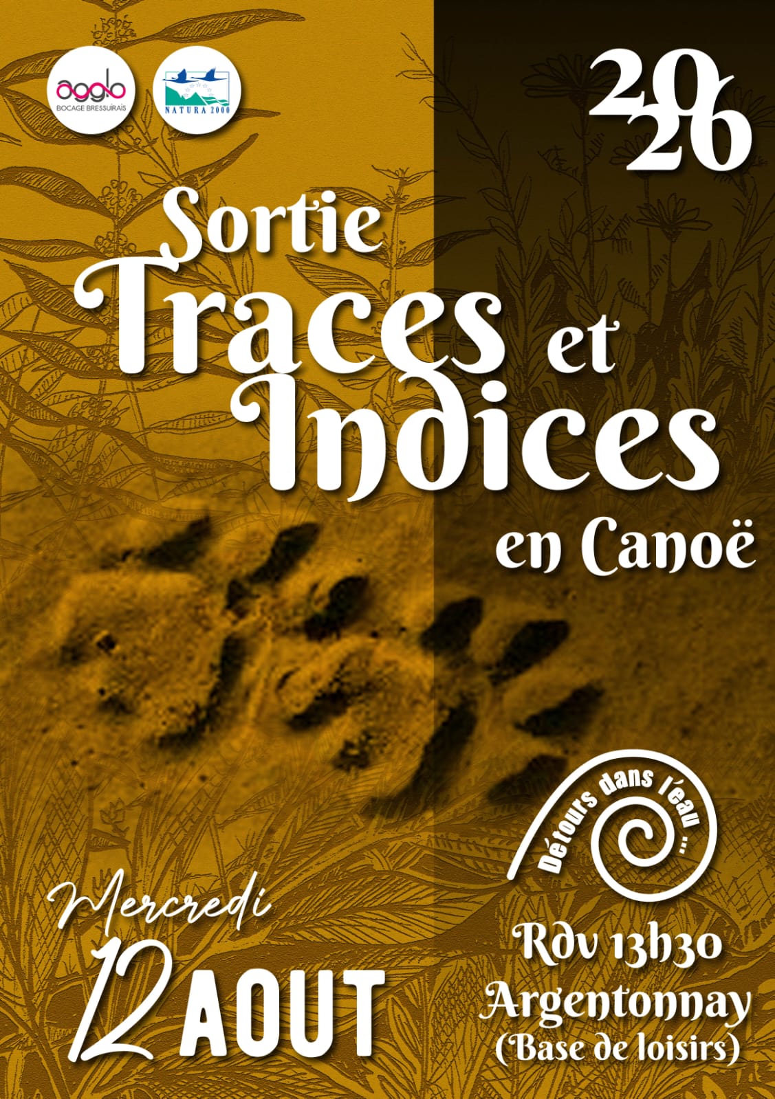 Sortie Traces et indices 12 août