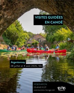 Visite canoe Argentonnay