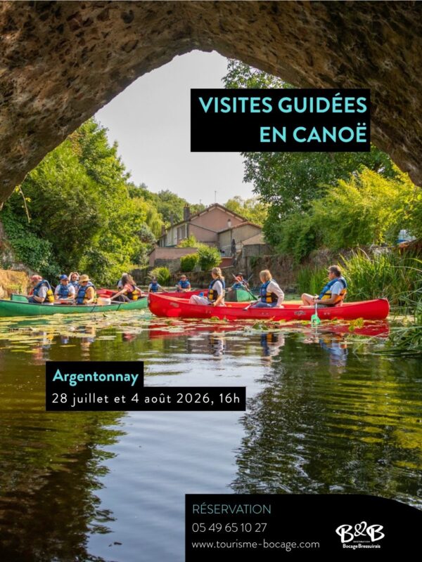 Visite canoe Argentonnay