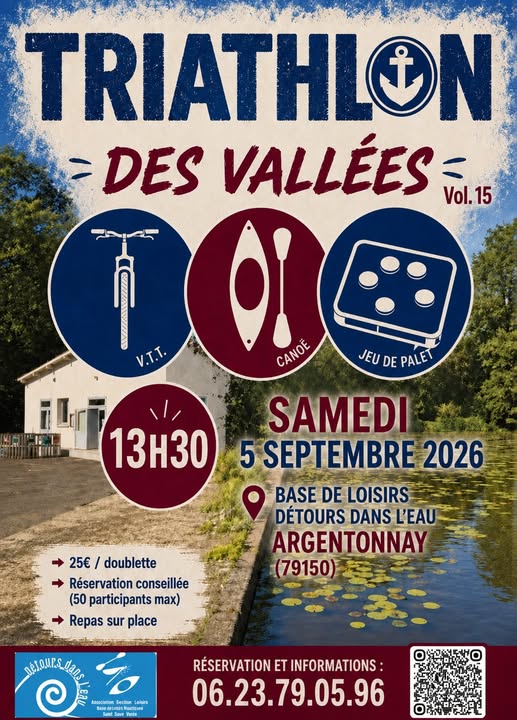 triathlon des vallees 6 septembre 2026